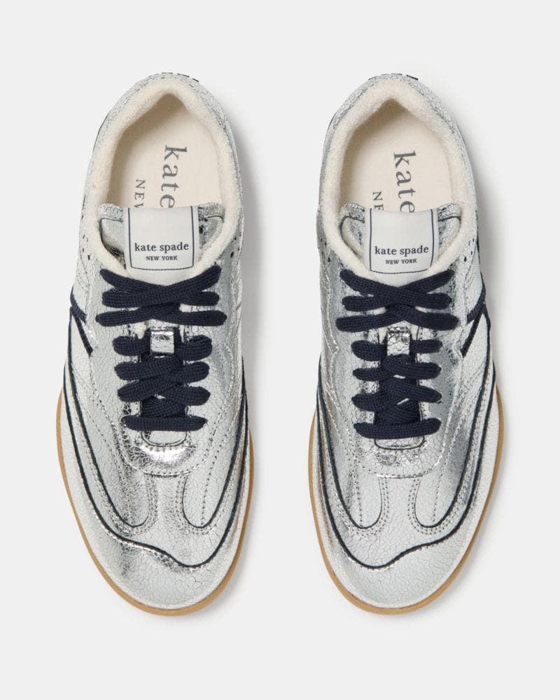 Katespade Ks Drift Sneaker Silver Captain Navy