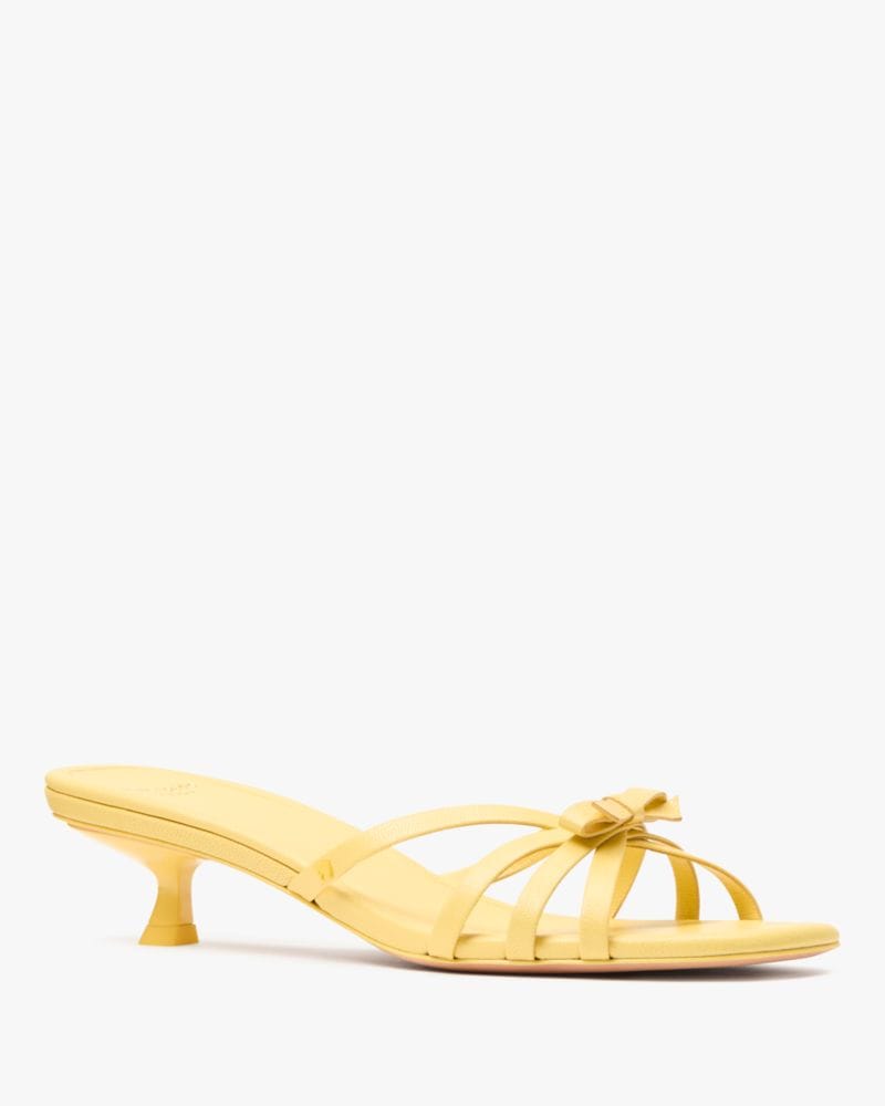 Katespade Carolina Kitten Heel Sandals Yuzu Jam