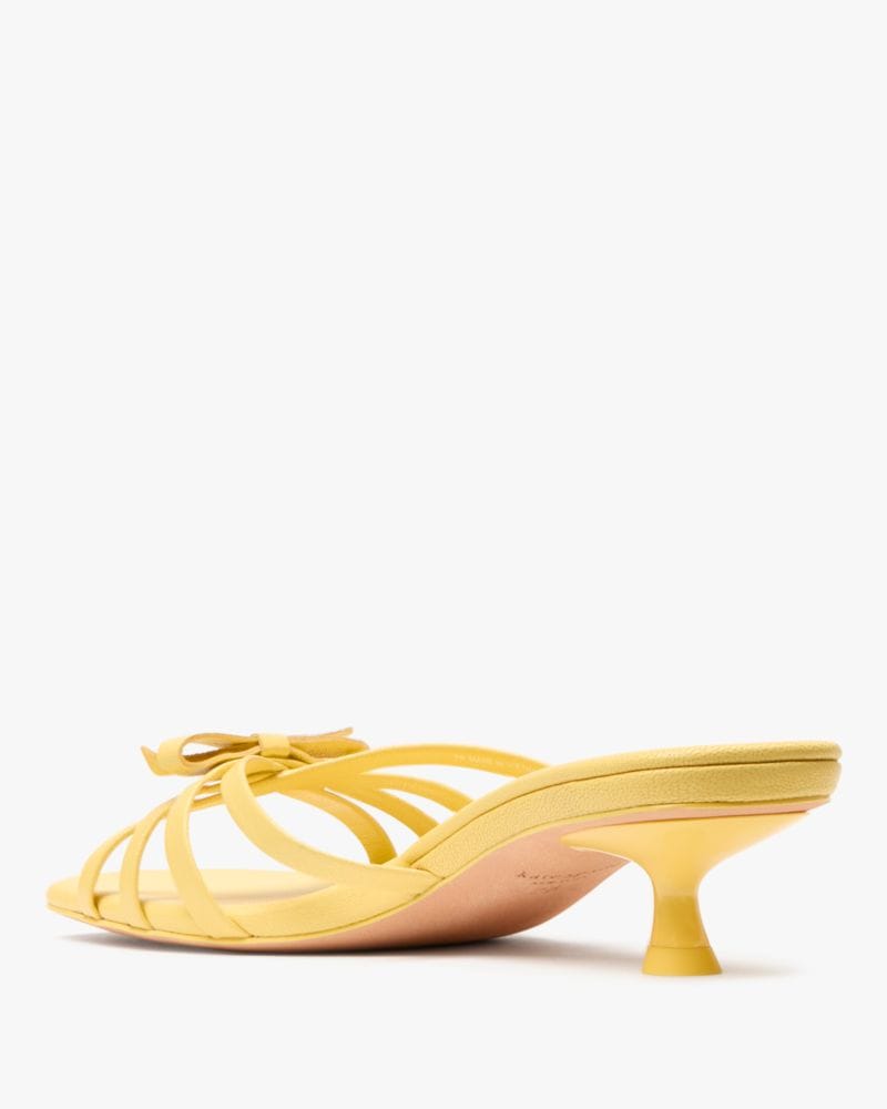 Katespade Carolina Kitten Heel Sandals Yuzu Jam