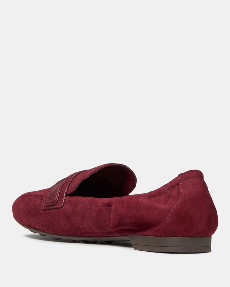 Katespade Phoebe Loafer Dark Merlot