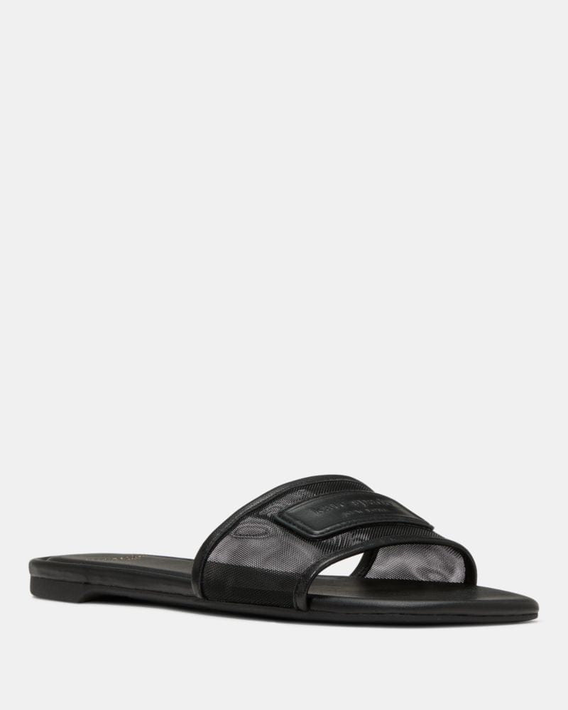Katespade Breezy Slide Sandals Black