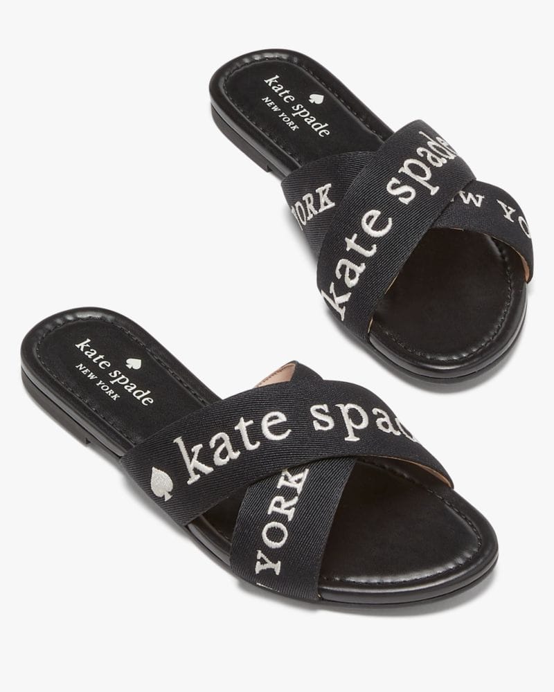 Katespade Piper Slide Black
