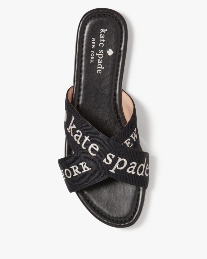 Katespade Piper Slide Black