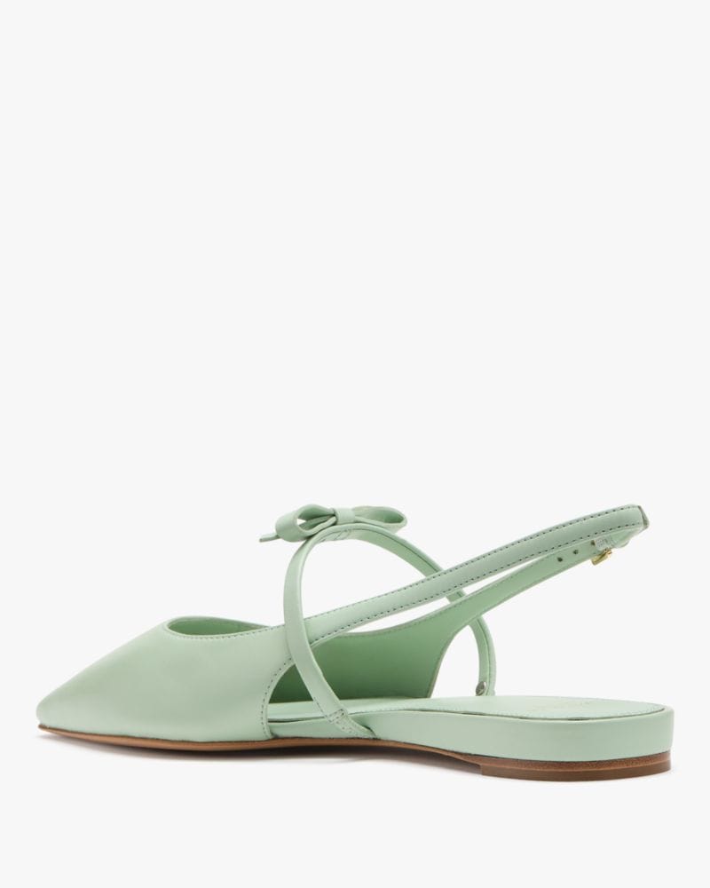 Katespade Carolina Slingback Flats Pistachio Ice