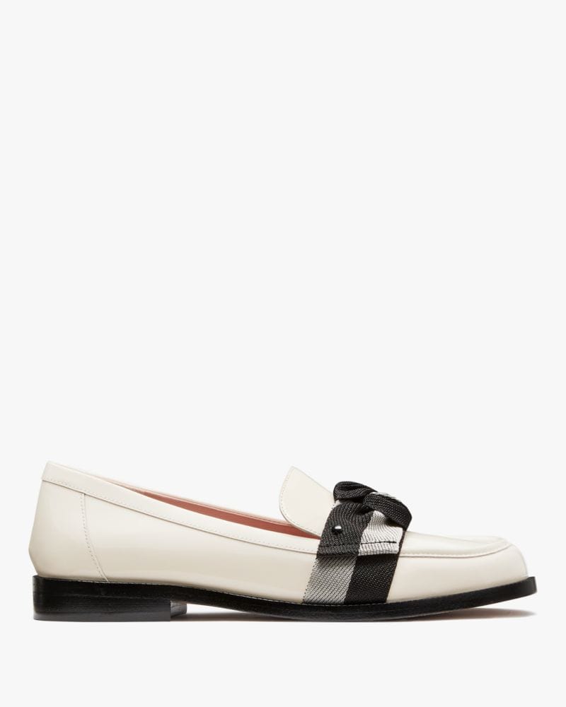 Katespade Leandra Loafers Cream Black Multi