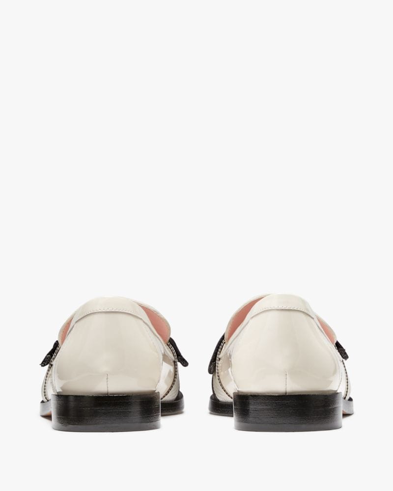 Katespade Leandra Loafers Cream Black Multi