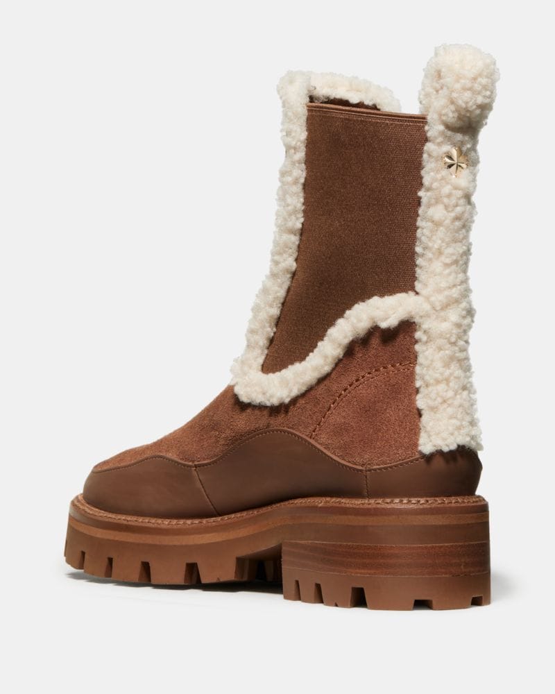 Katespade London Chelsea Boot Hot Chocolate