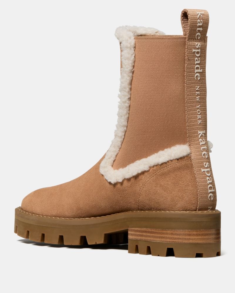 Katespade Piper Chelsea Boot Light Fawn