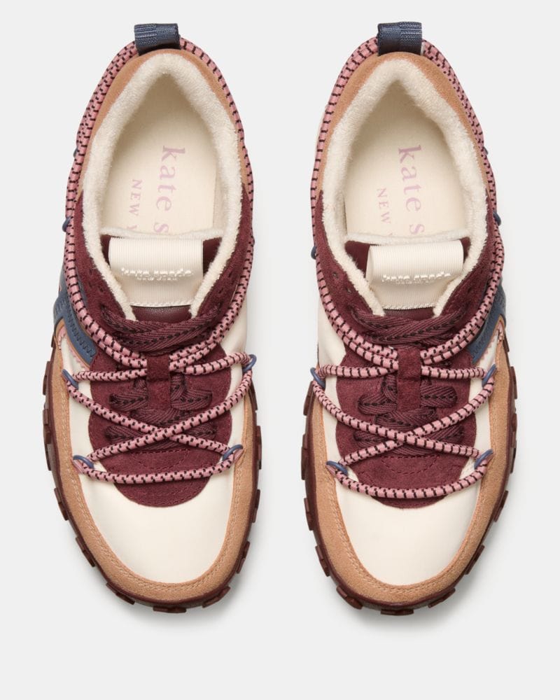 Katespade K As In Kate Runner Cashew Milk Dark Merlot