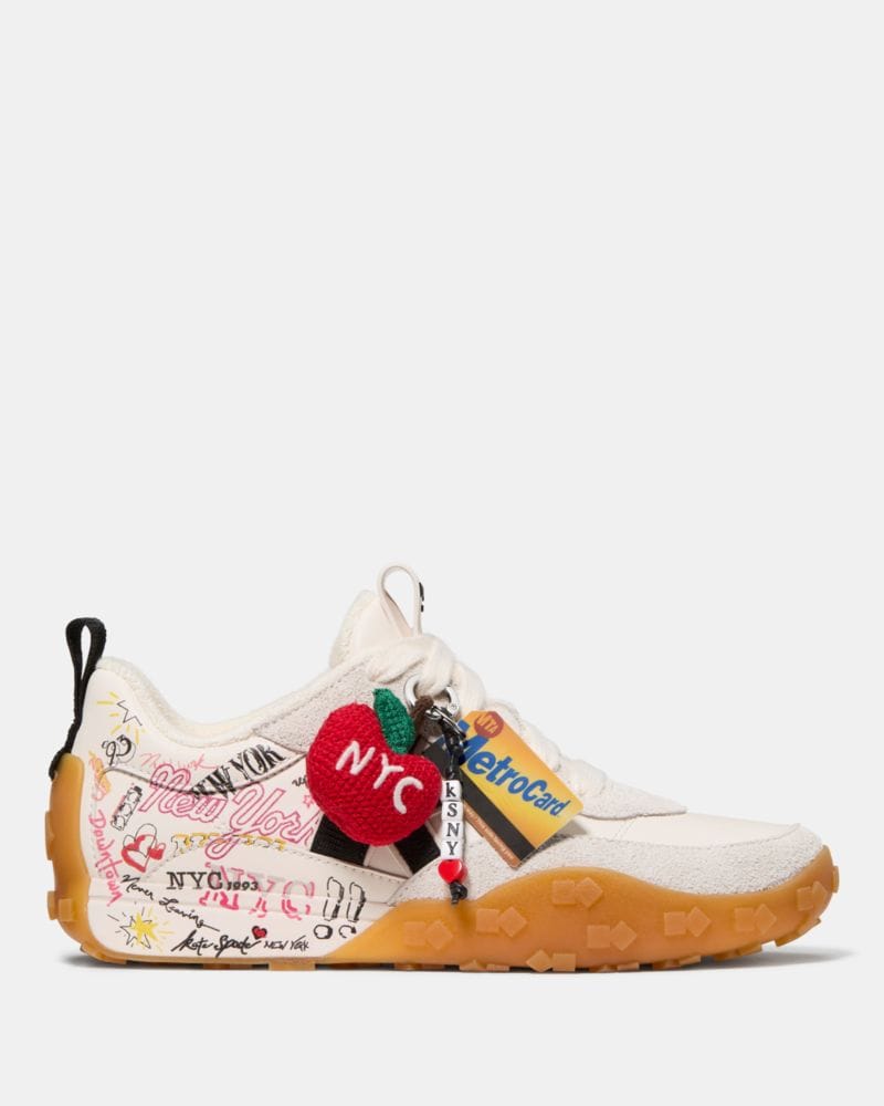 Katespade K As In Kate Runner Cream Multi