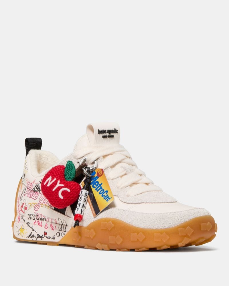 Katespade K As In Kate Runner Cream Multi