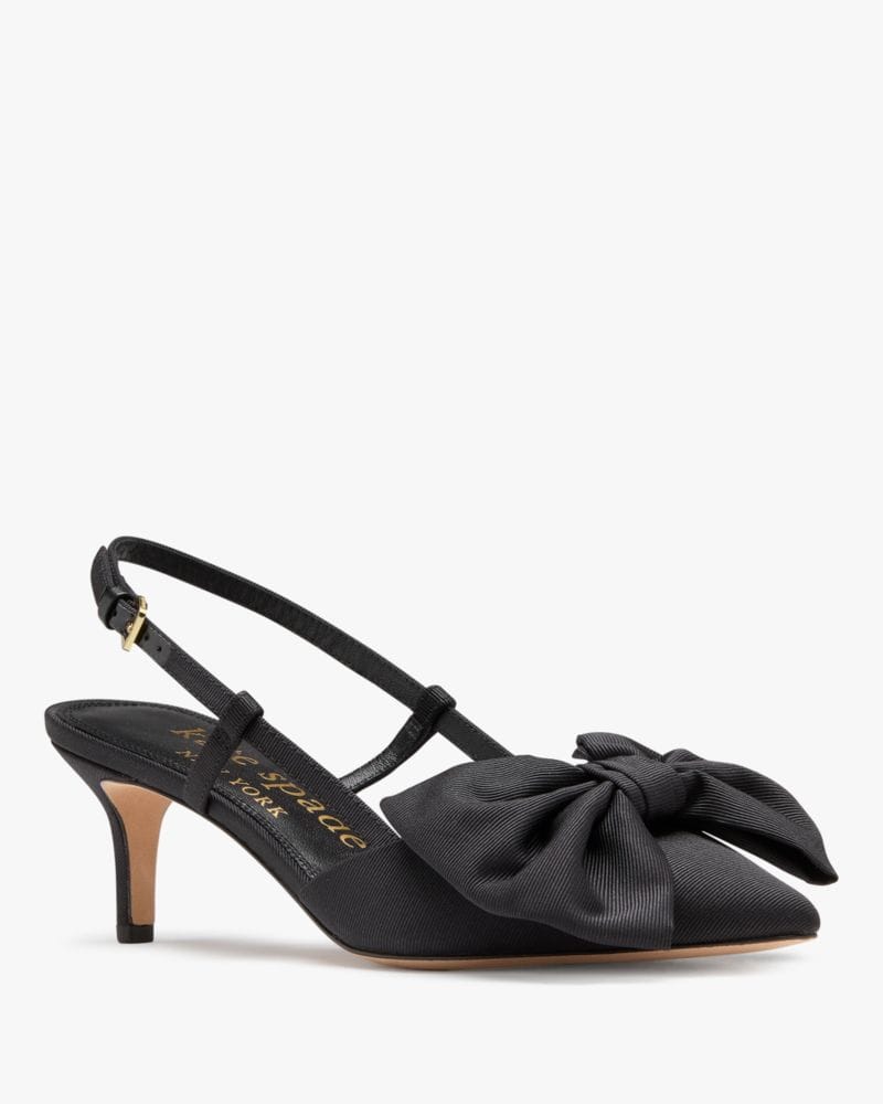 Katespade Rue Slingback Pumps Black