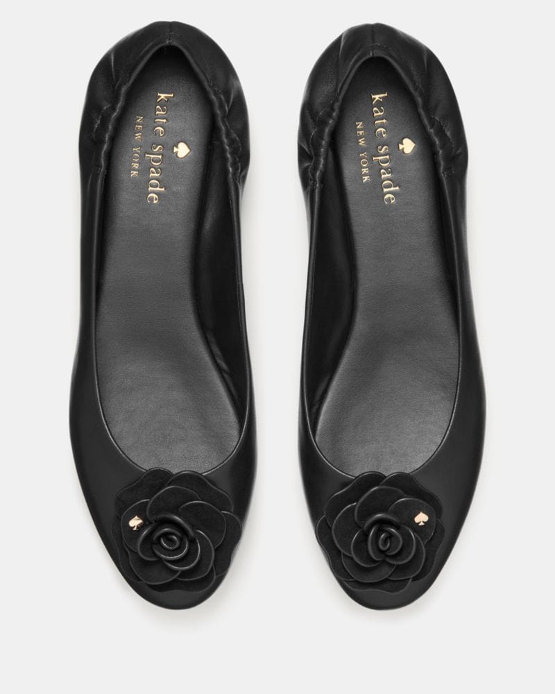 Katespade Flora Ballet Flat Black