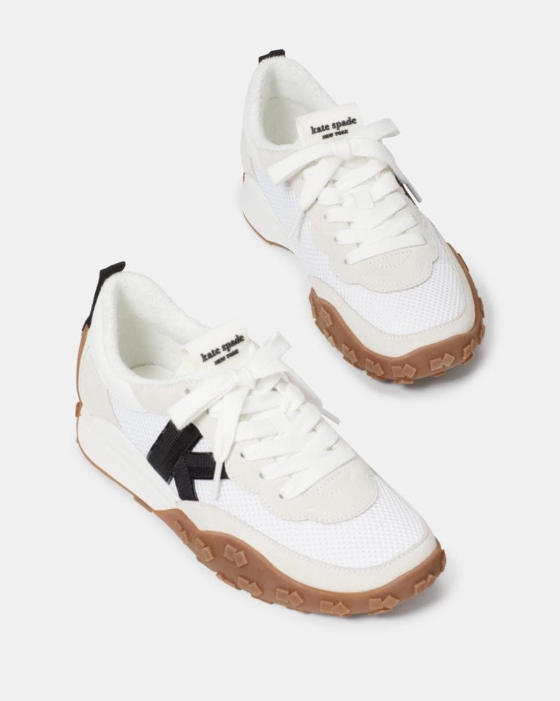 Katespade K As In Kate Sneakers True White