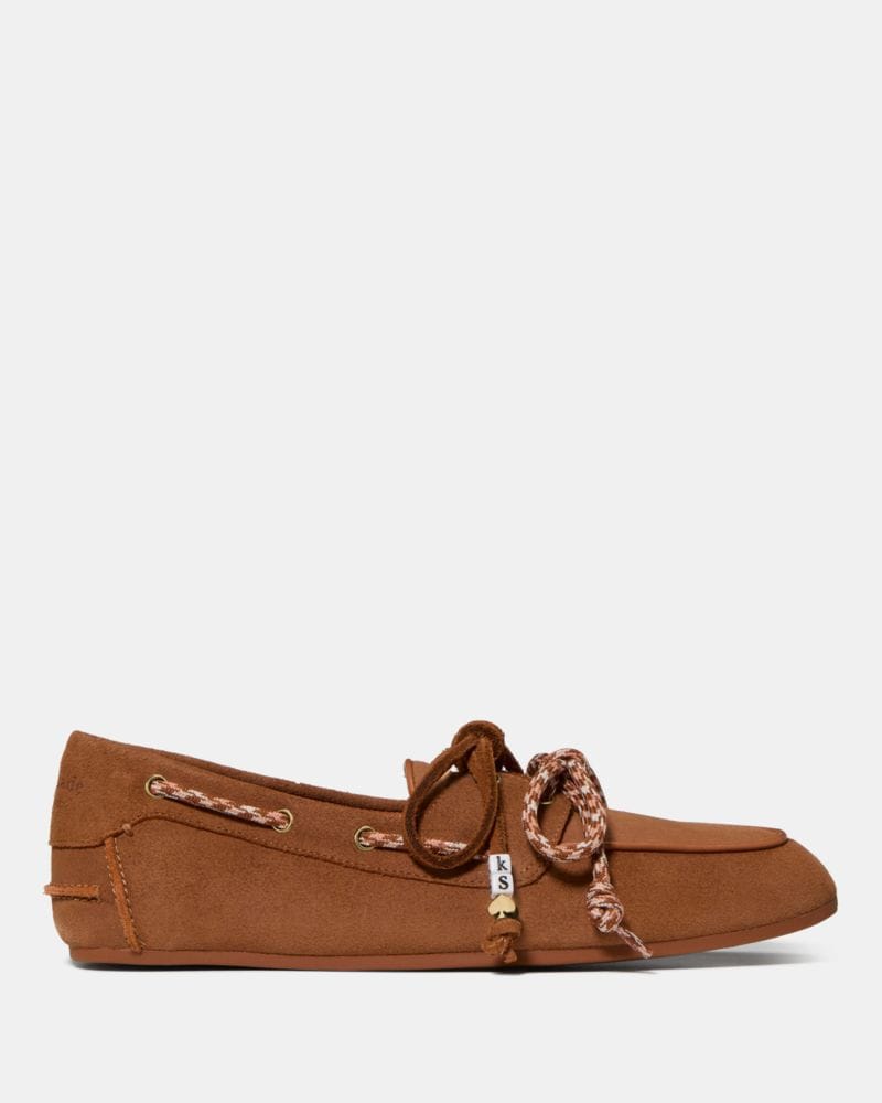 Katespade Know The Ropes Boat Shoe Saddle
