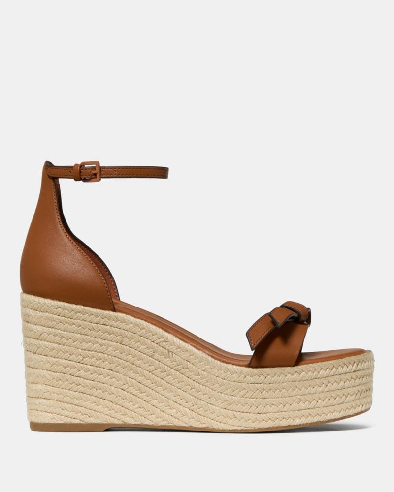 Katespade Loop Espadrille Wedge Sandal Saddle