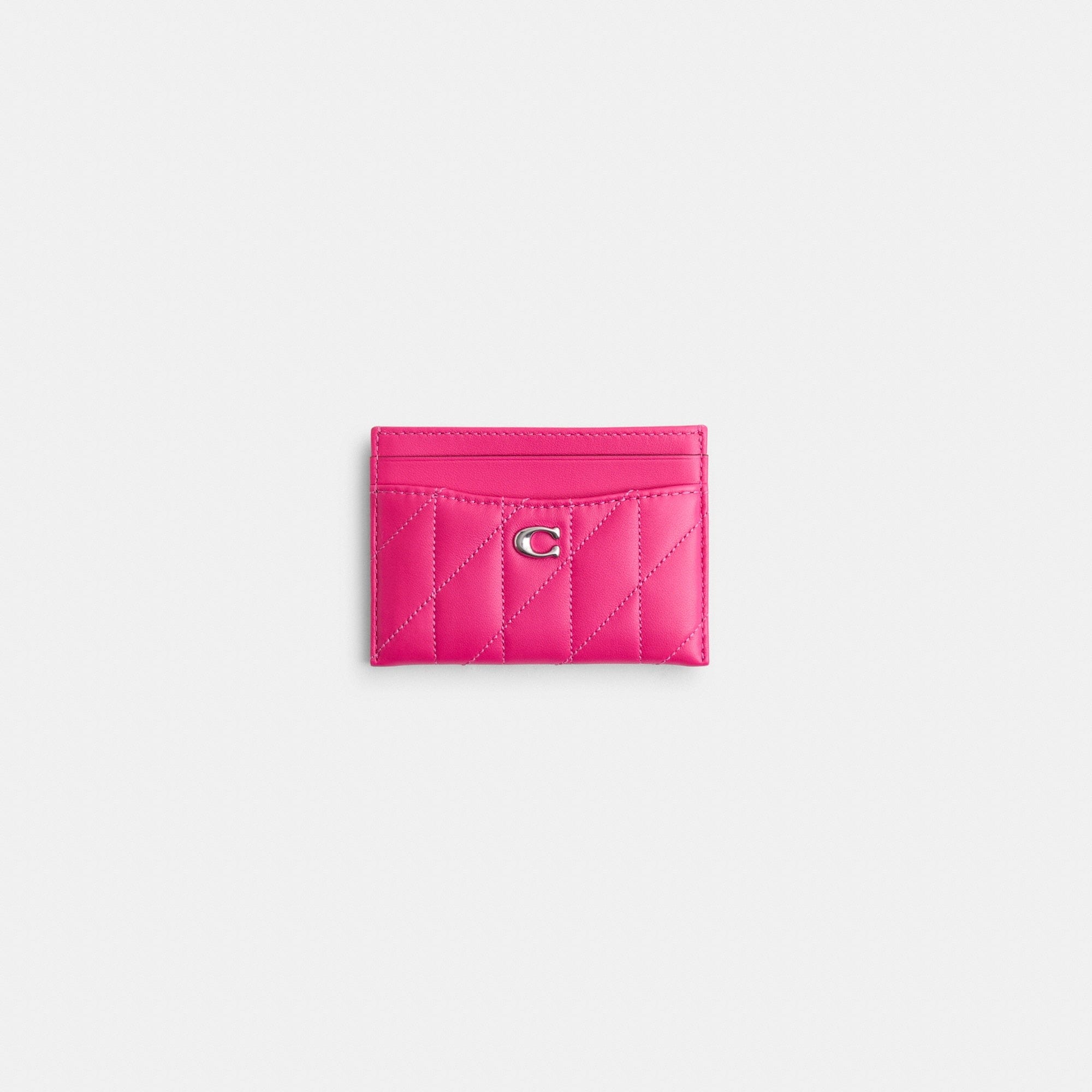 Restored Essential Card Case With Pillow Quilting