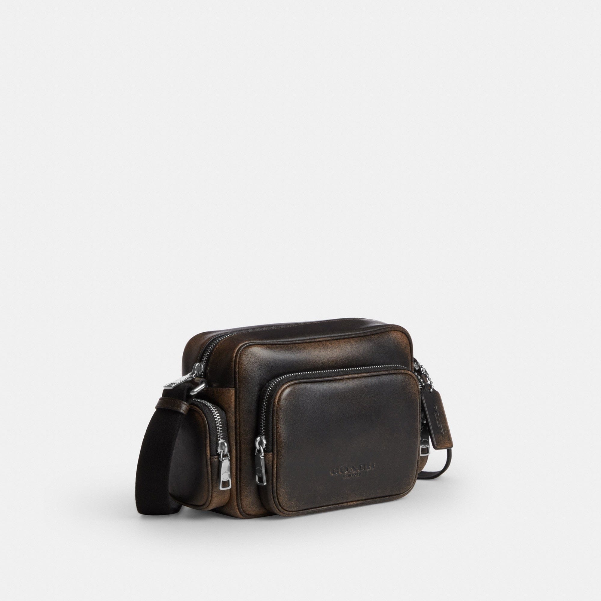 Fletcher Crossbody Bag In Loved Leather
