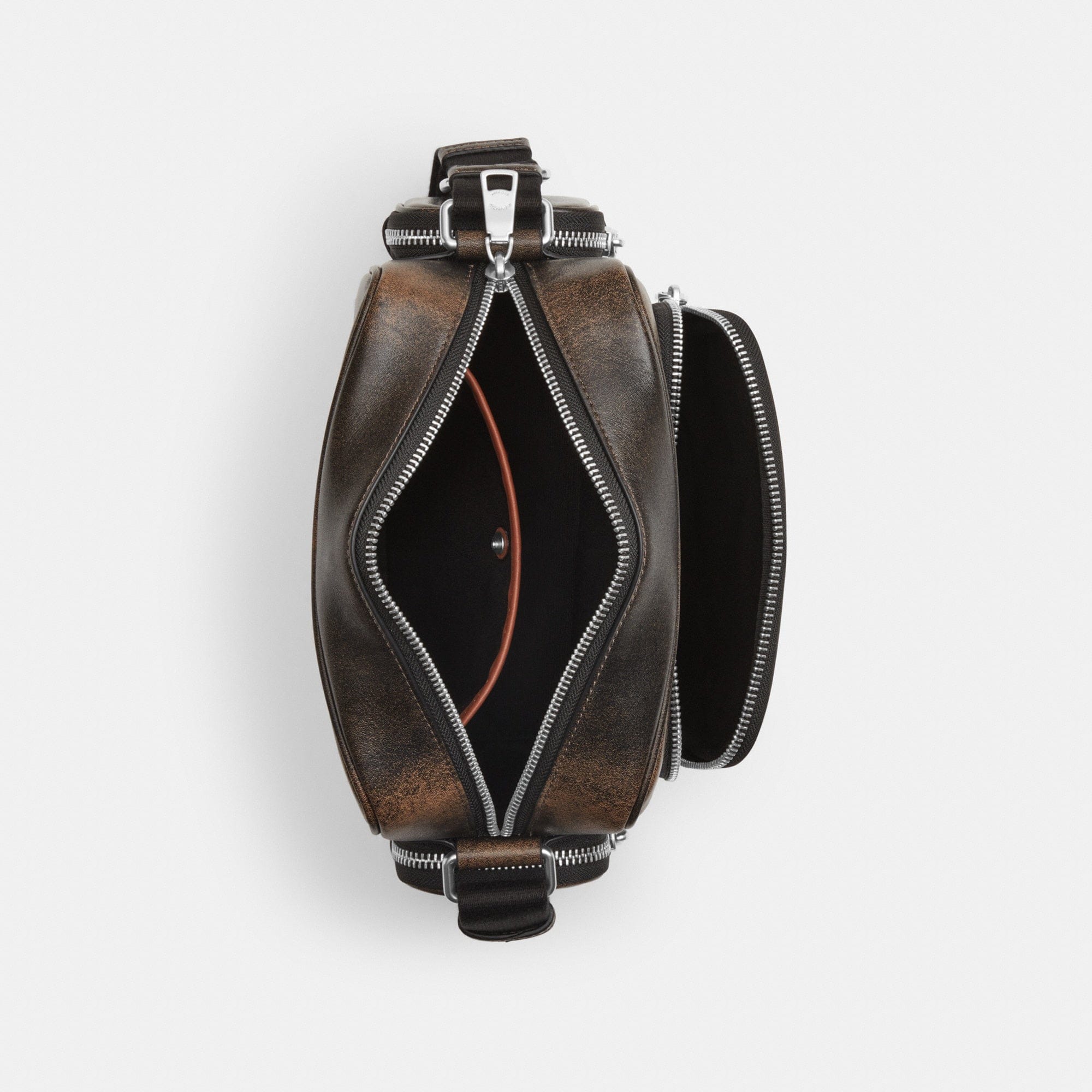 Fletcher Crossbody Bag In Loved Leather