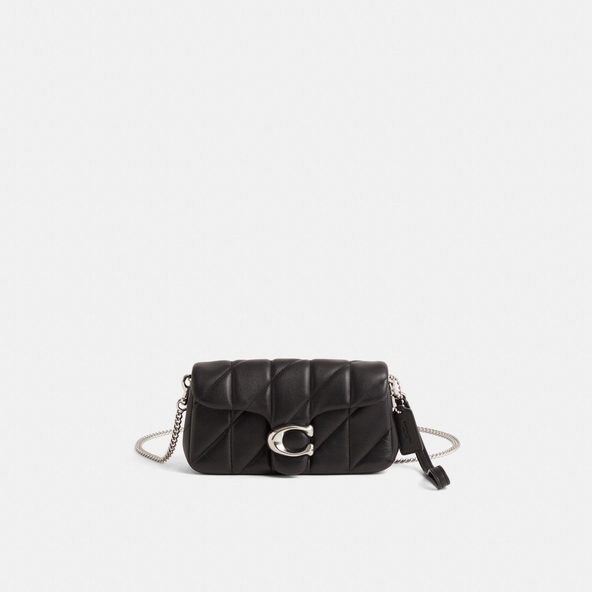 Restored Tabby Chain Crossbody Bag 19 With Quilting