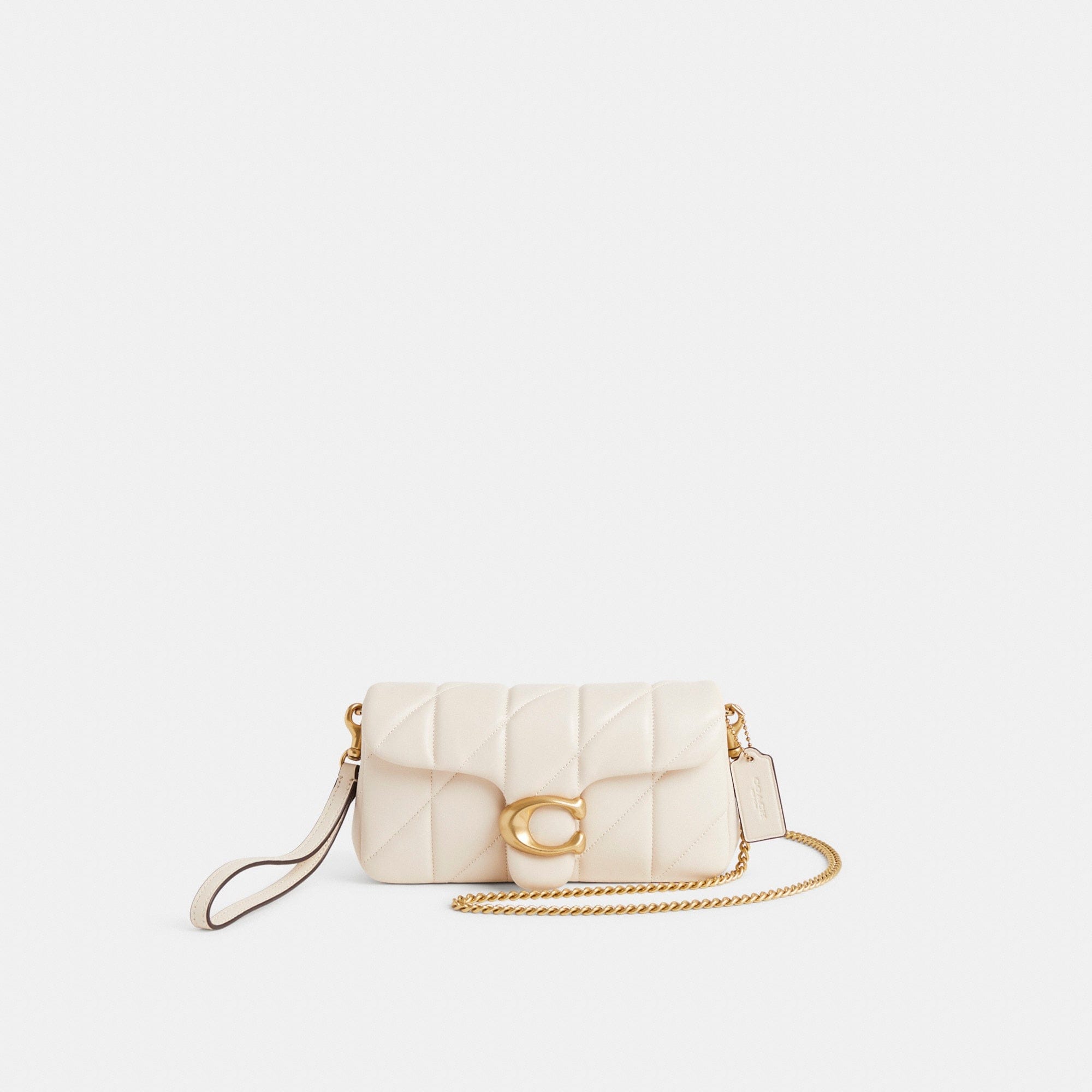 Restored Tabby Chain Crossbody Bag 19 With Quilting