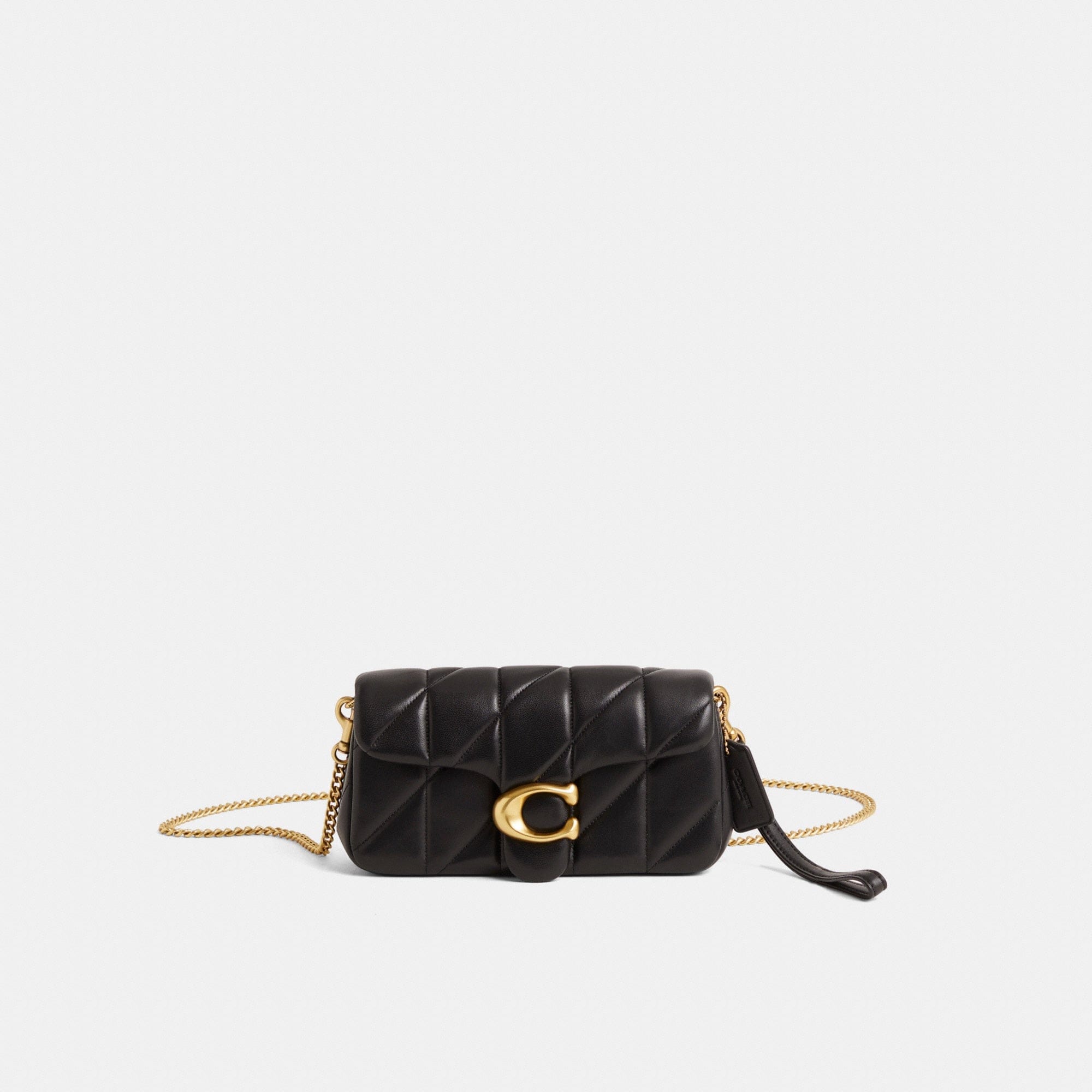 Restored Tabby Chain Crossbody Bag 19 With Quilting