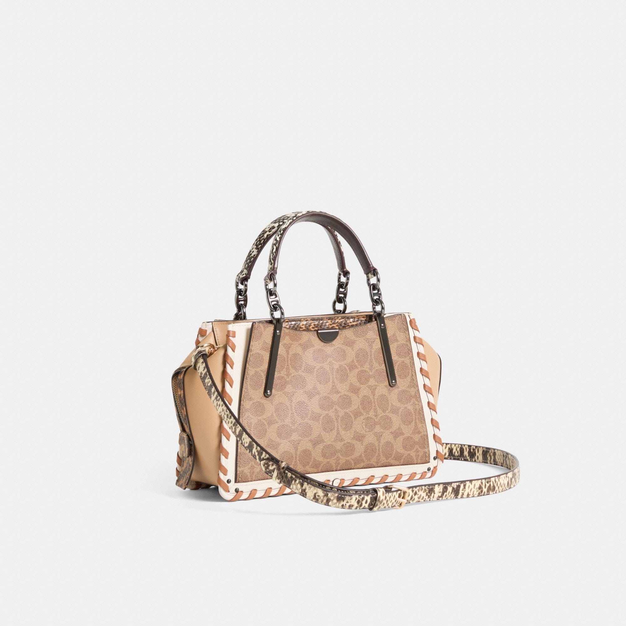 Reloved Dreamer In Signature Canvas With Snakeskin Detail