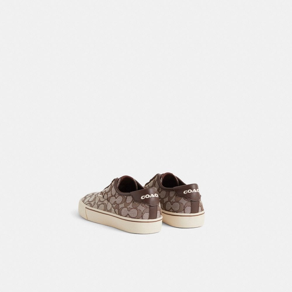 Restored Skate Lace Up Sneaker In Signature Jacquard