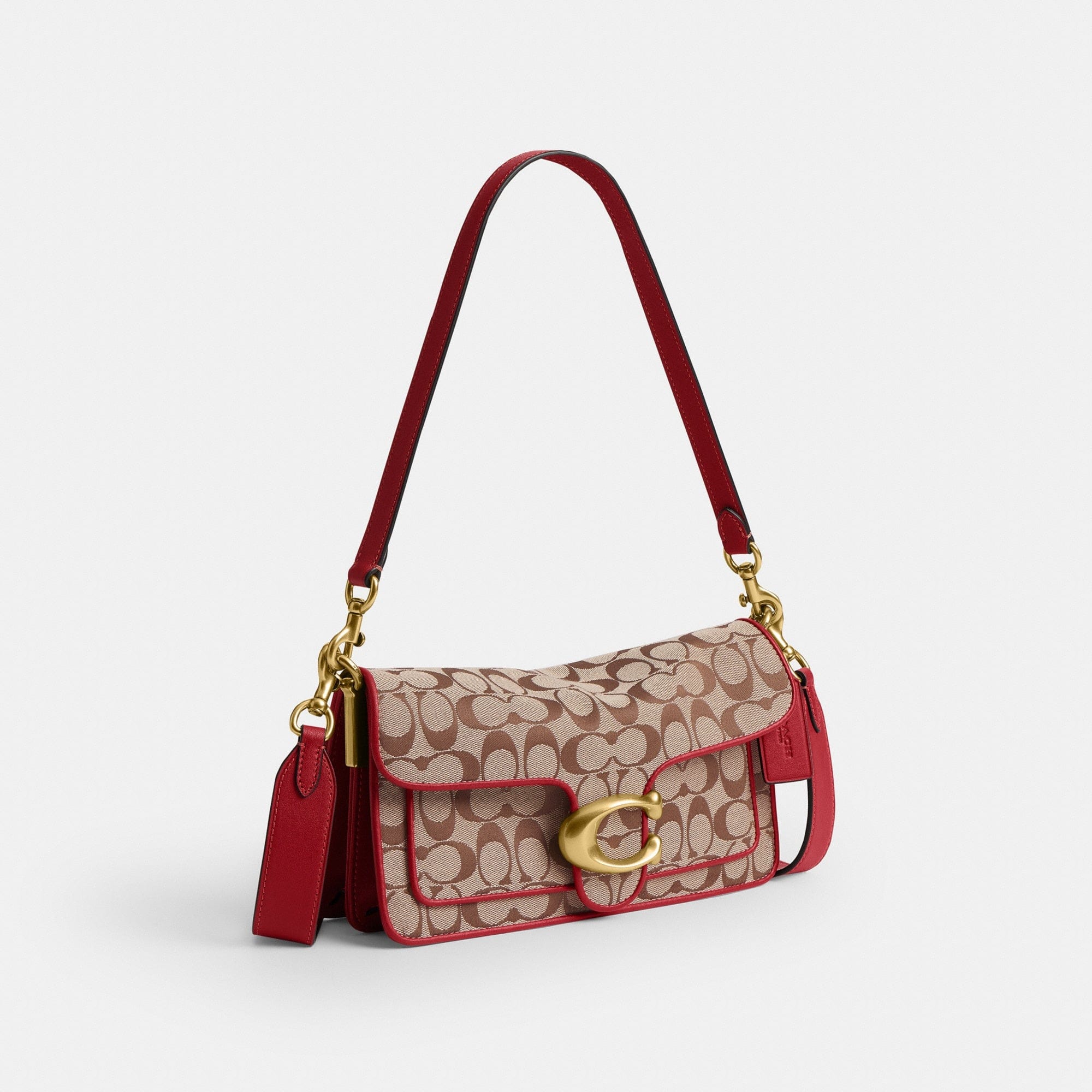 Tabby Shoulder Bag 26 In Signature Jacquard