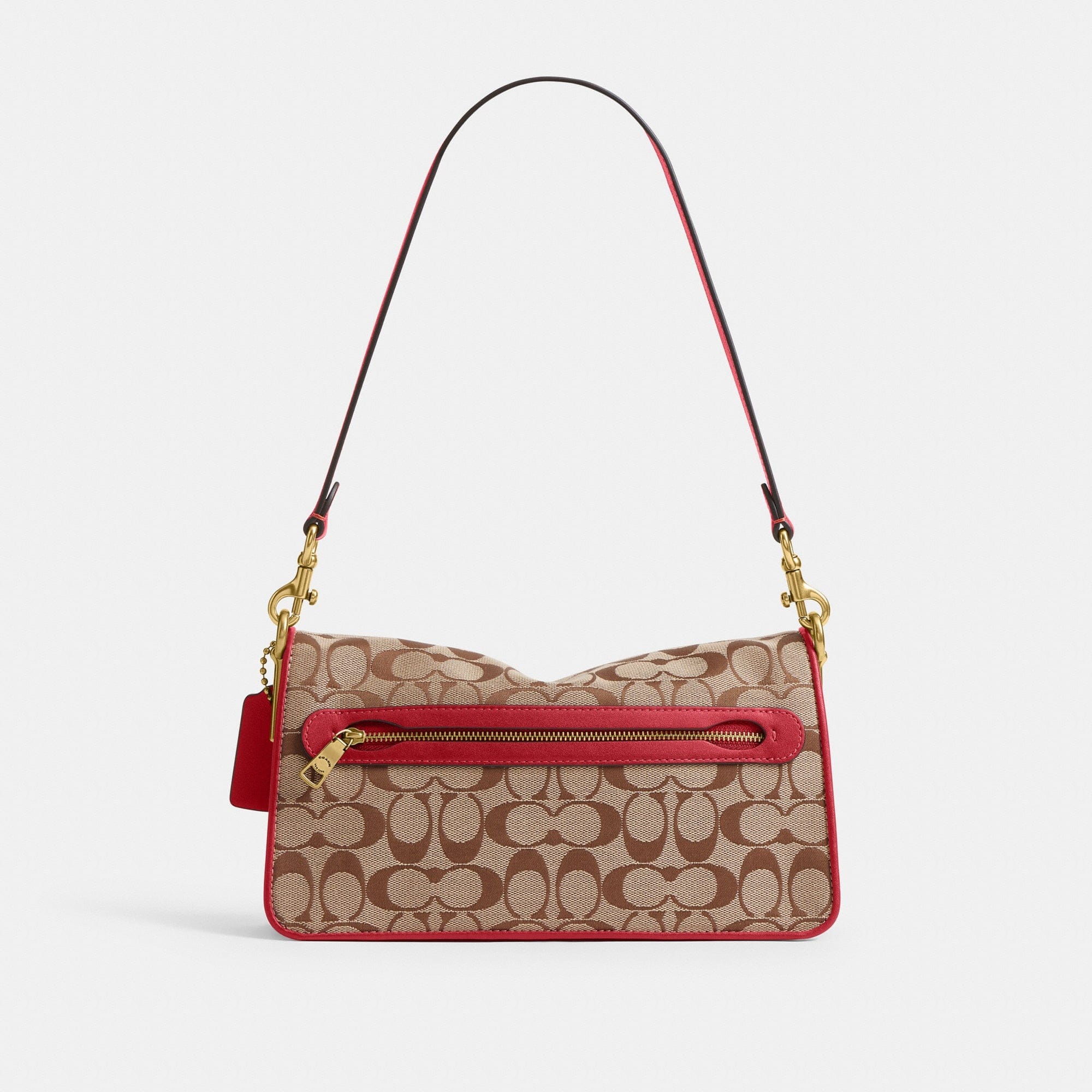Tabby Shoulder Bag 26 In Signature Jacquard