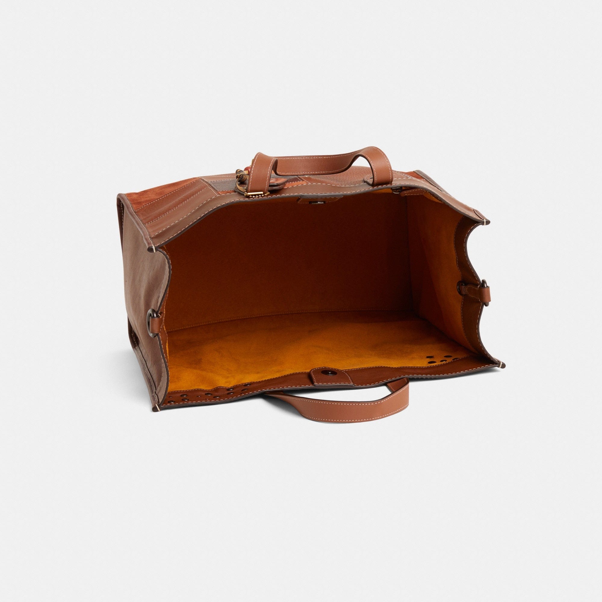 Reloved Field Tote Bag 40 With Coach Badge