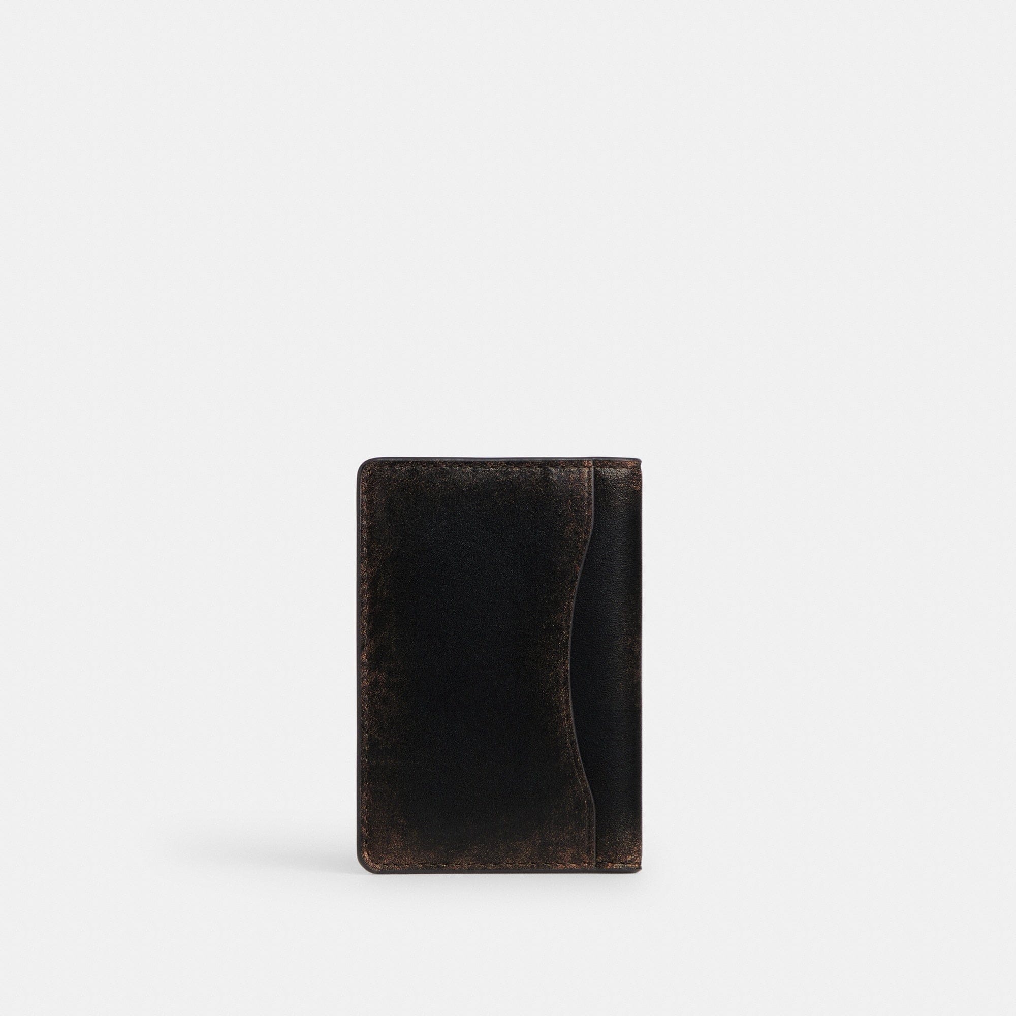 Id Card Wallet In Loved Leather
