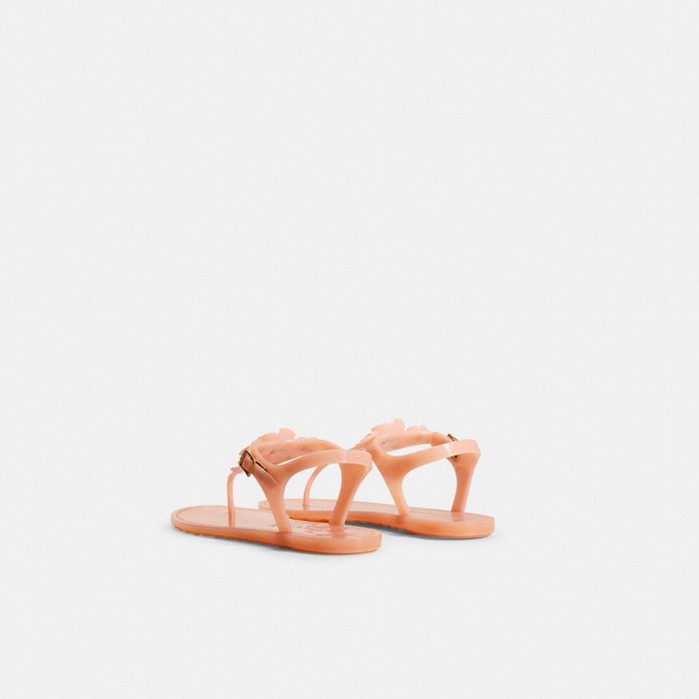 Restored Tea Rose Multi Jelly Sandal
