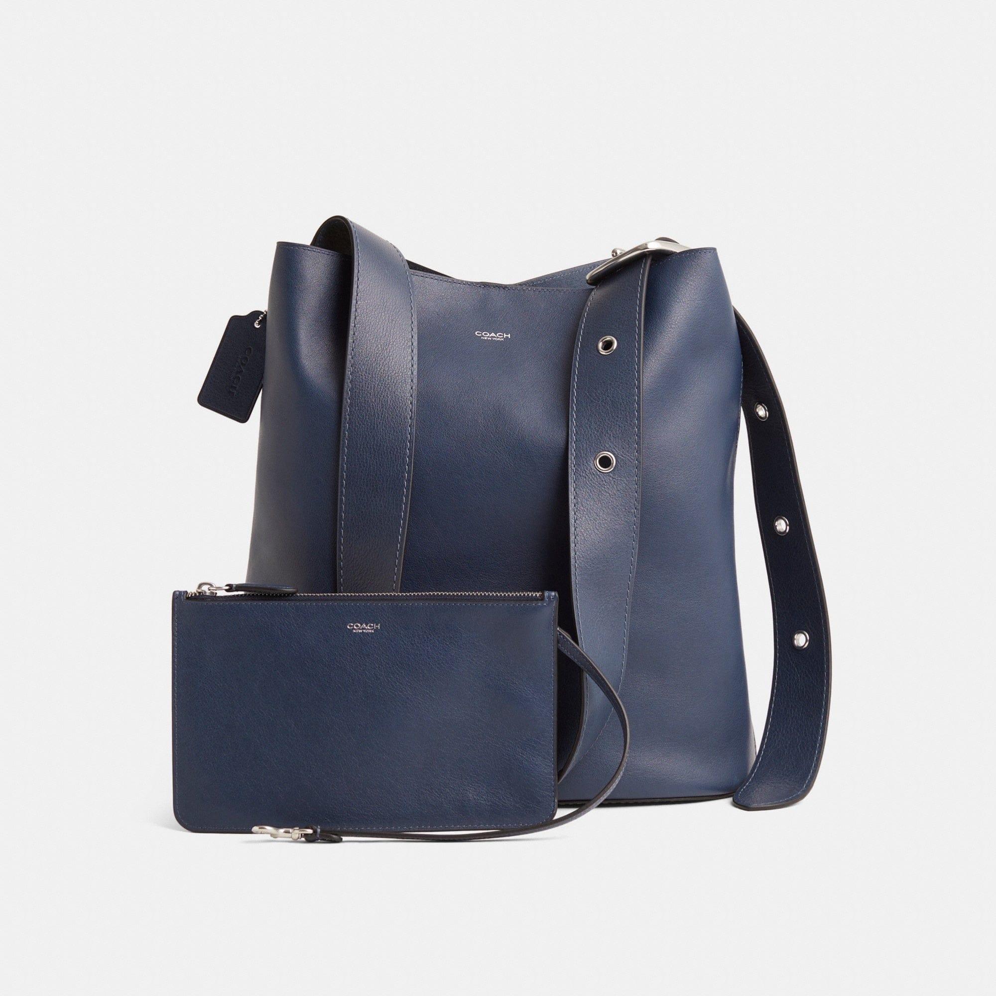 Restored Bleecker Bucket Bag 36
