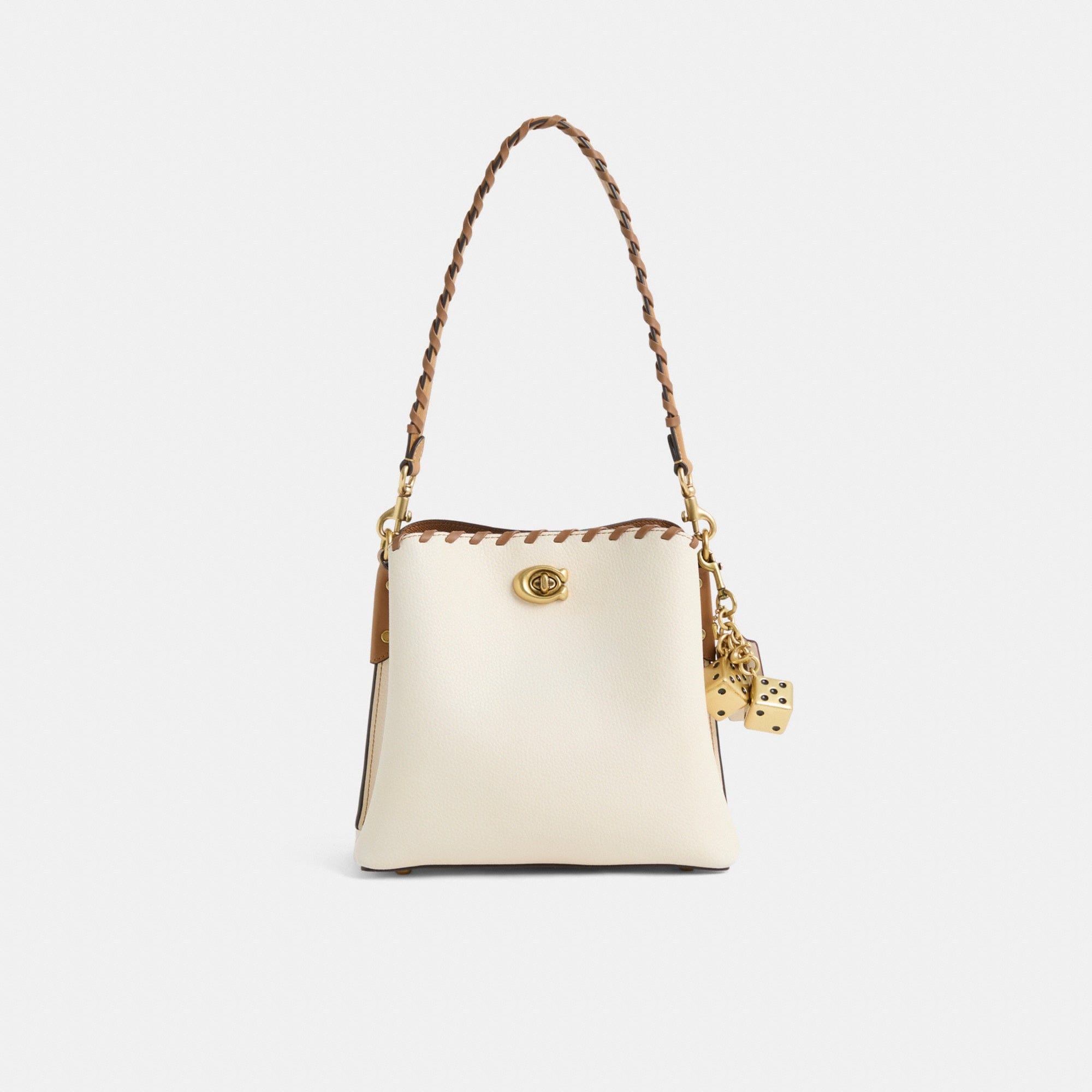 Reloved Willow Bucket Bag In Colorblock