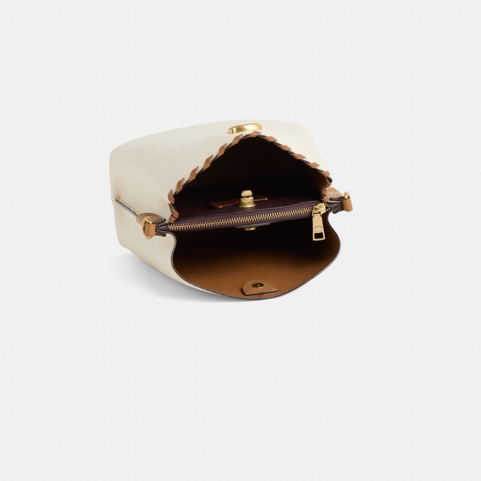 Reloved Willow Bucket Bag In Colorblock