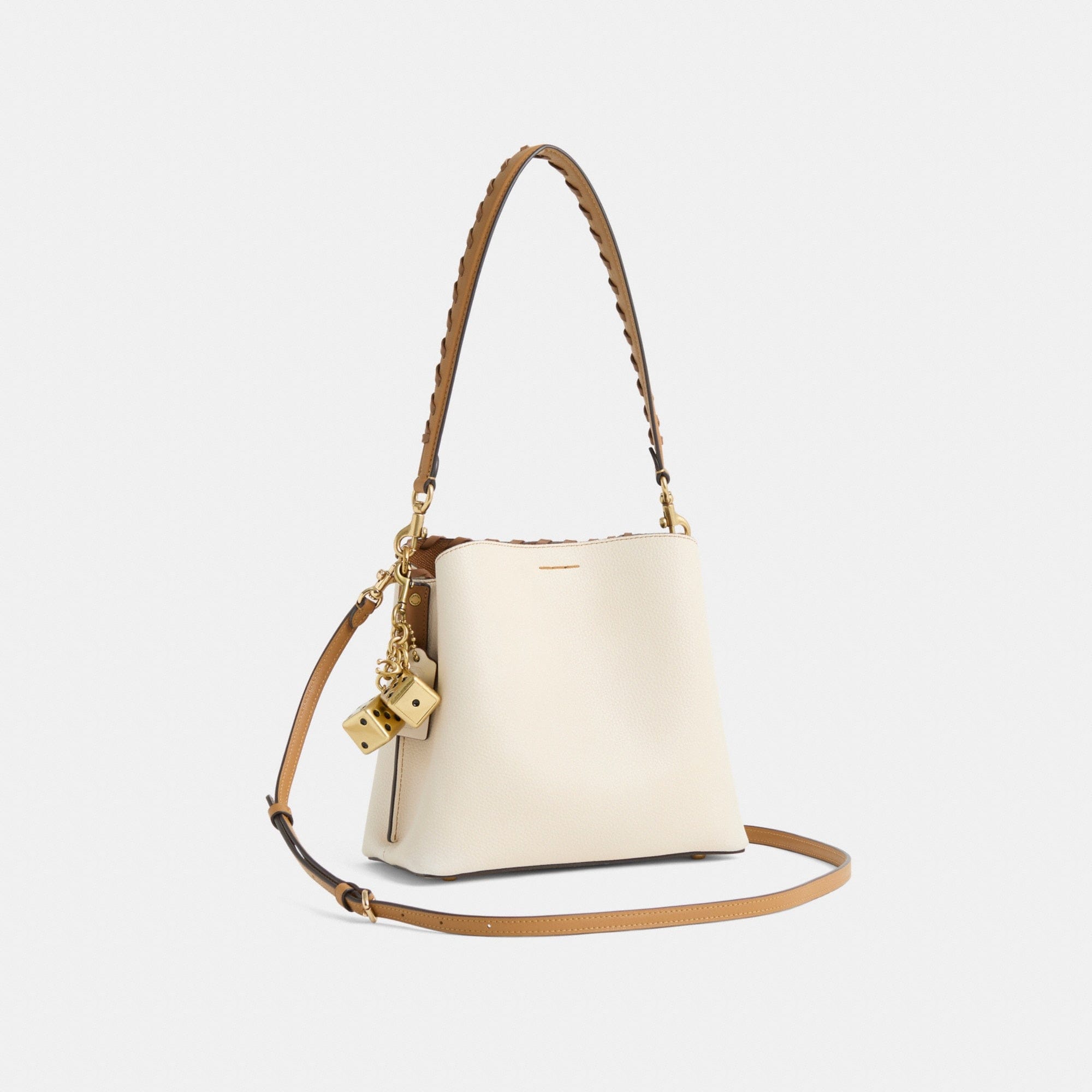 Reloved Willow Bucket Bag In Colorblock