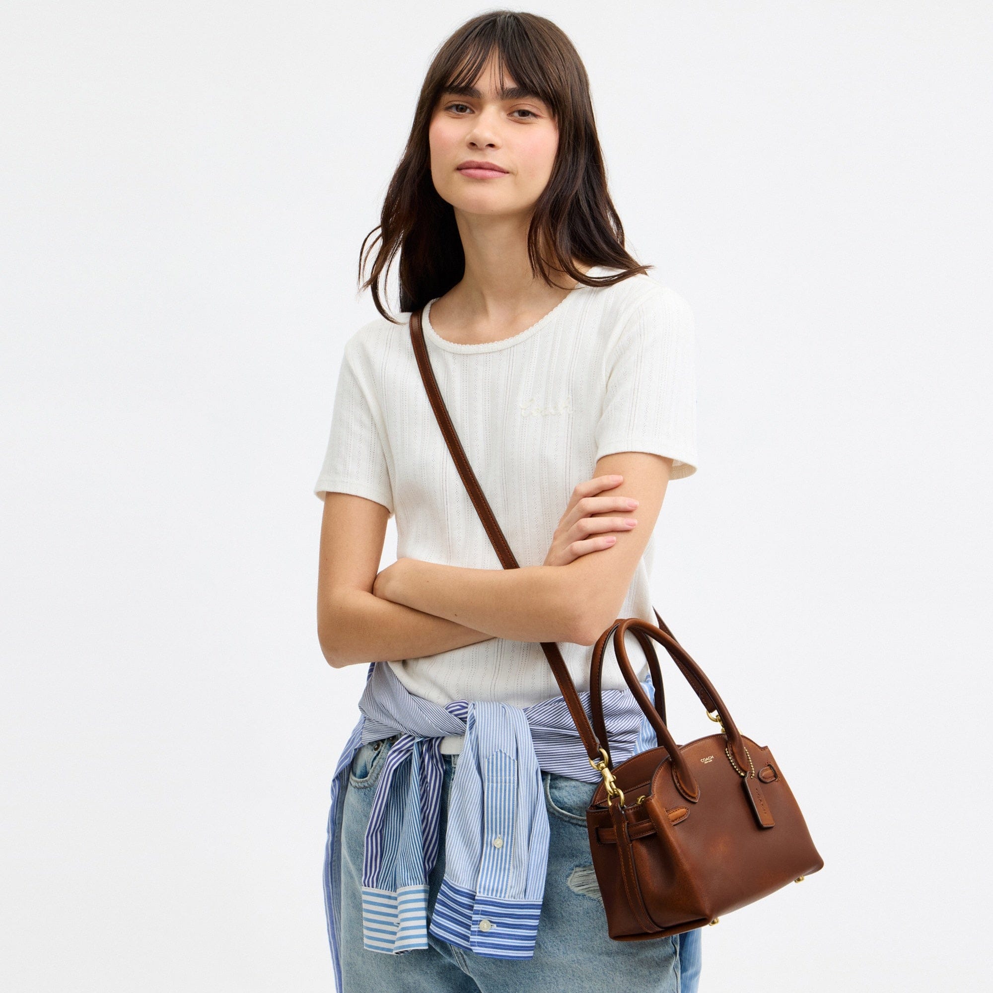 Empire Carryall Bag 21 In Loved Leather