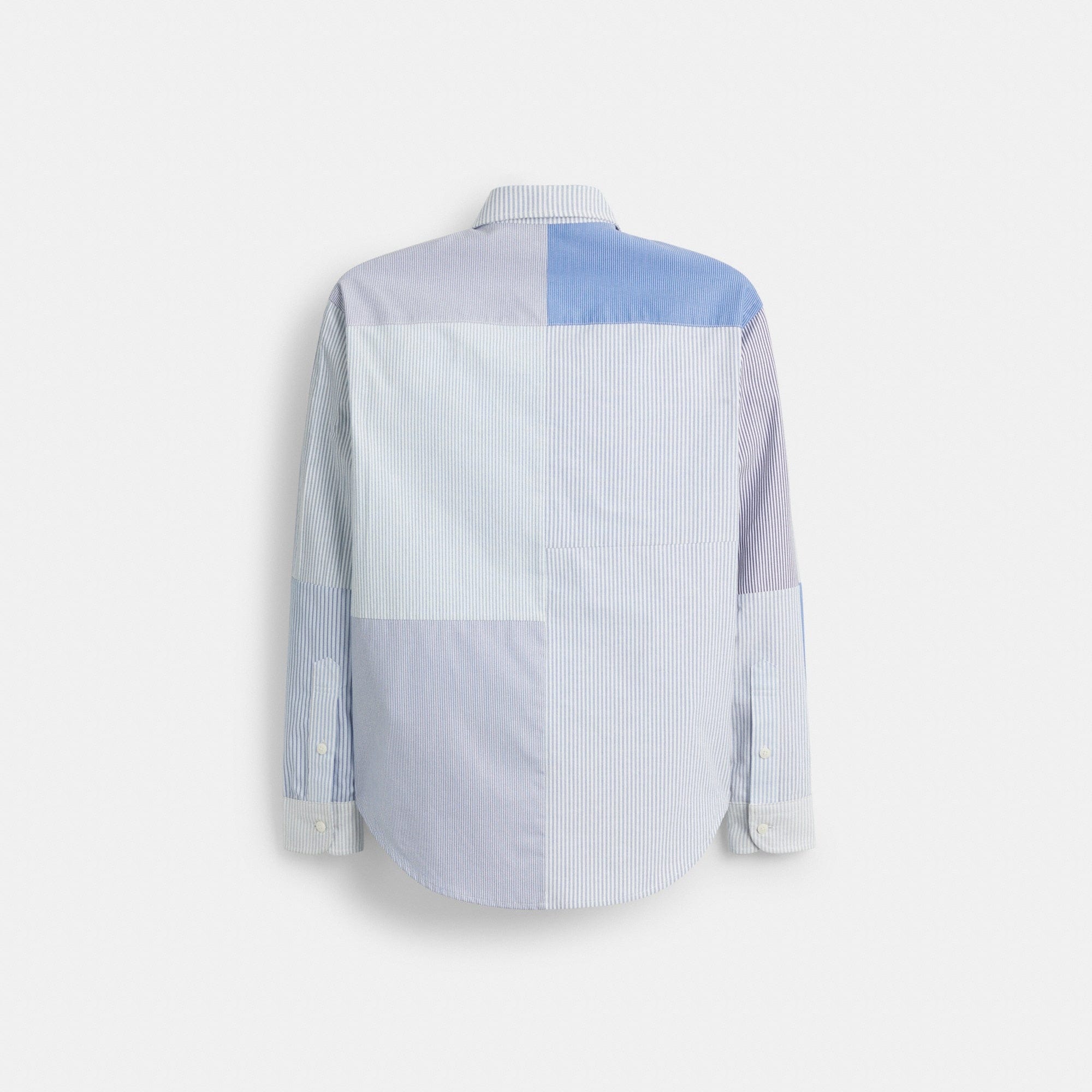 Patchwork Striped Shirt