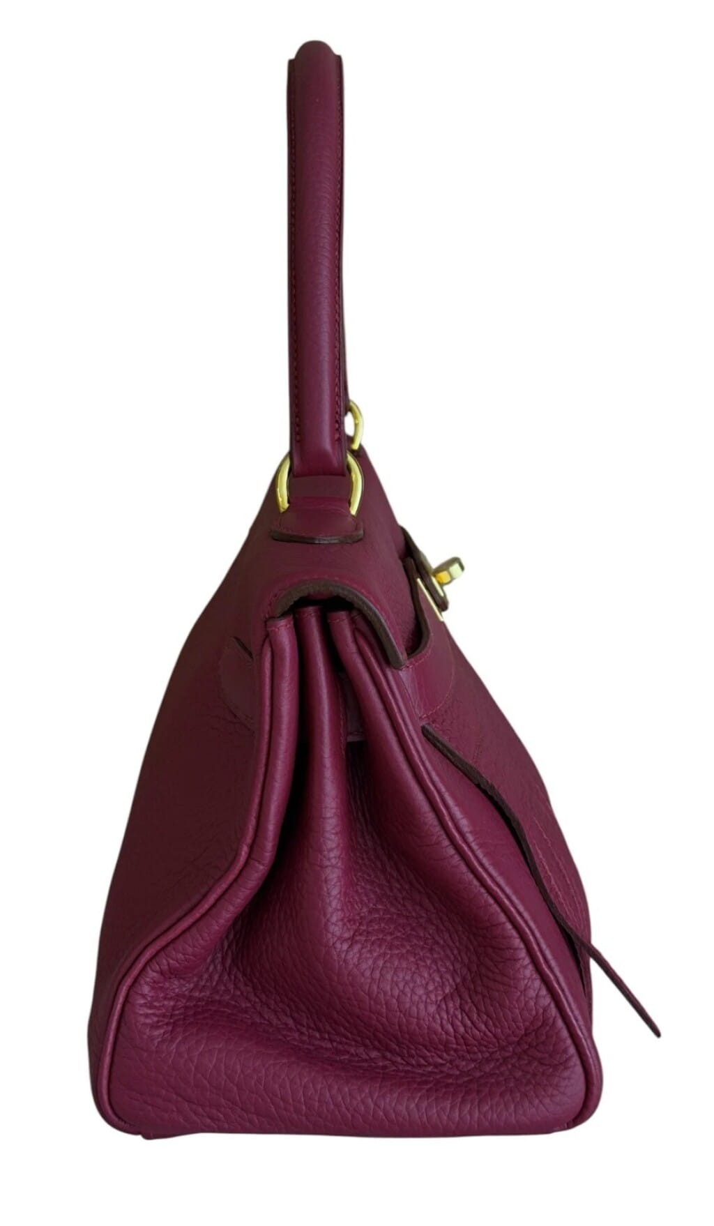 Limited Edition Rubis Fringe Clemence JPG Shoulder Birkin 42 Gold Hardware, 2011