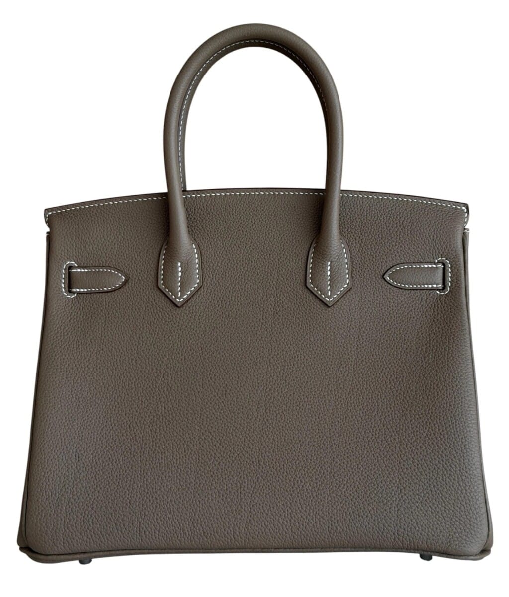 Etoupe Togo Birkin 30 Palladium Hardware, 2025