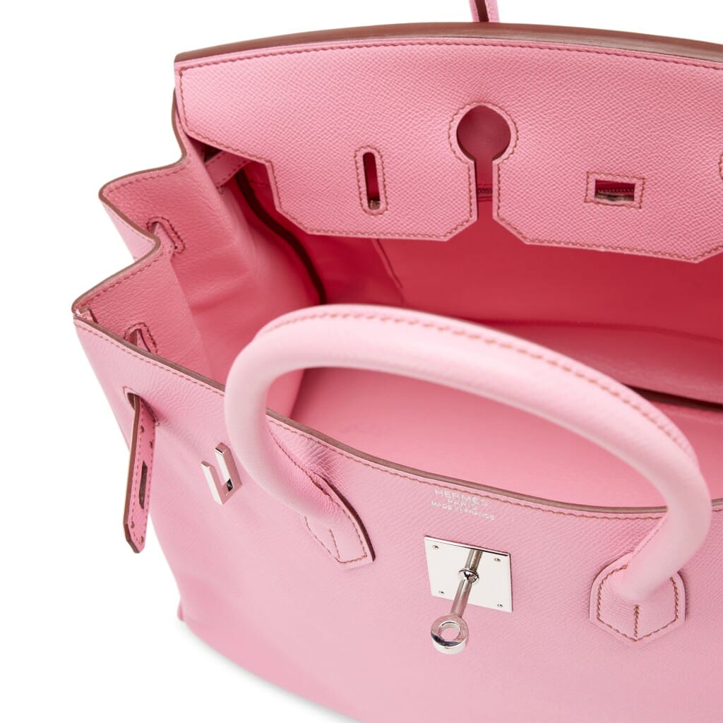 Bubblegum Pink 5P Epsom Birkin 35 Palladium Hardware, 2011