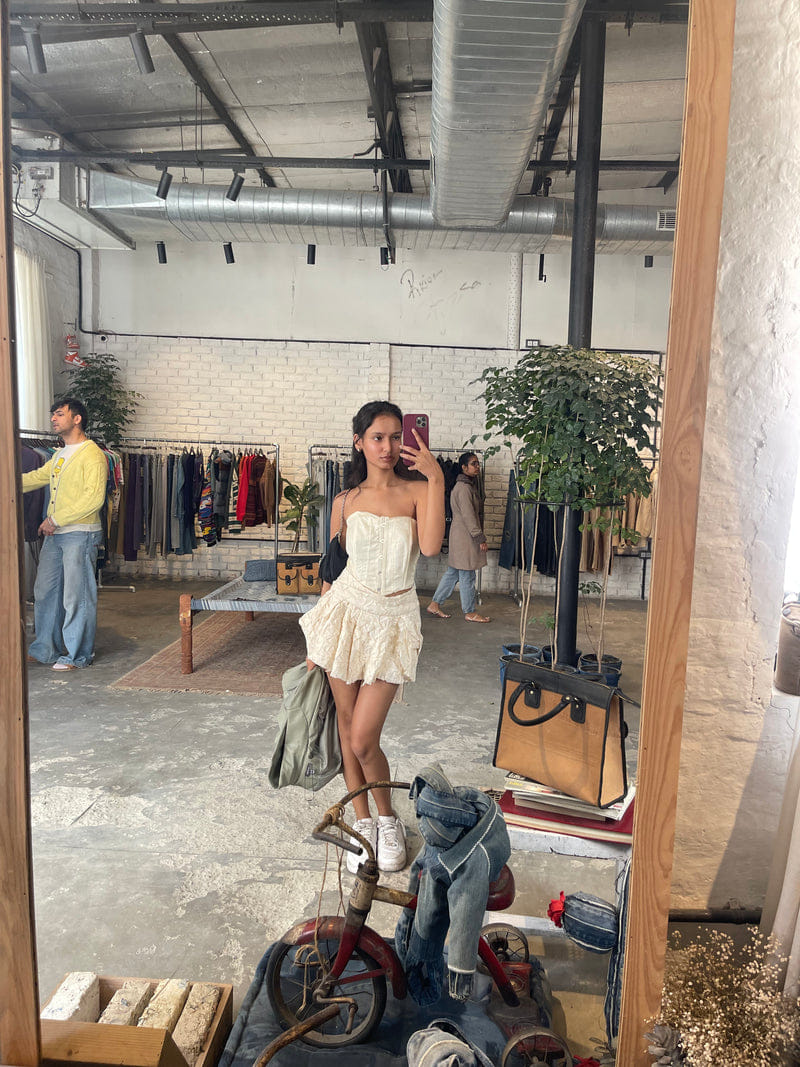 OYSTER SKIRT- READY TO SHIP