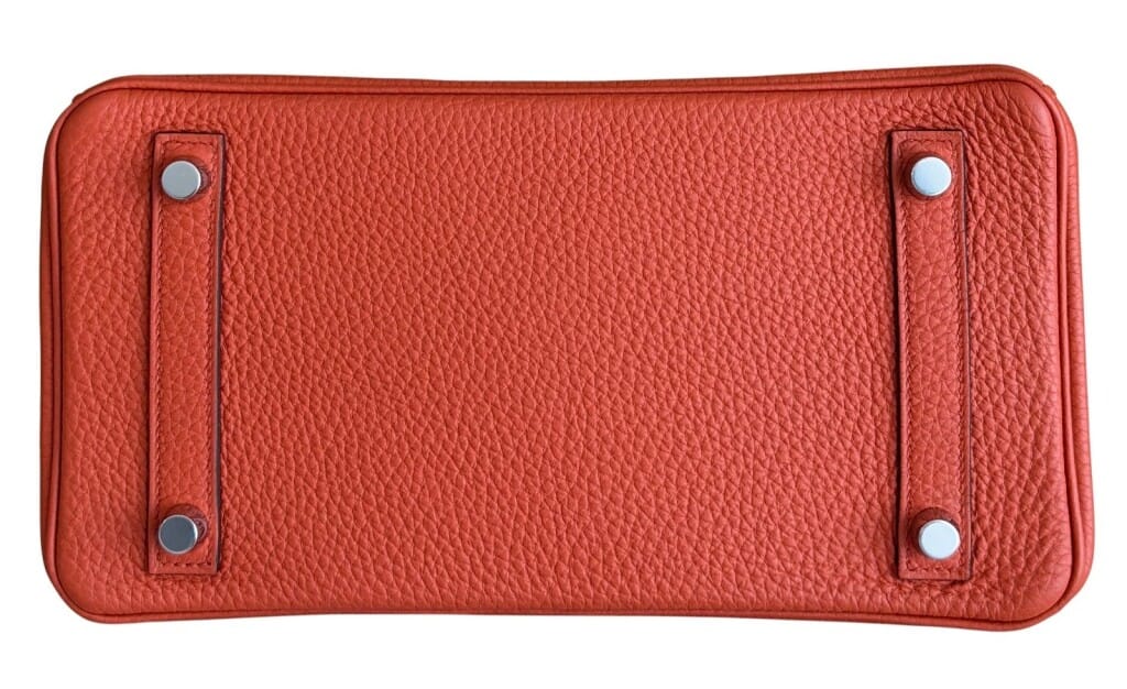 Feu and Cuivre Verso Togo Birkin 25 Palladium Hardware, 2020