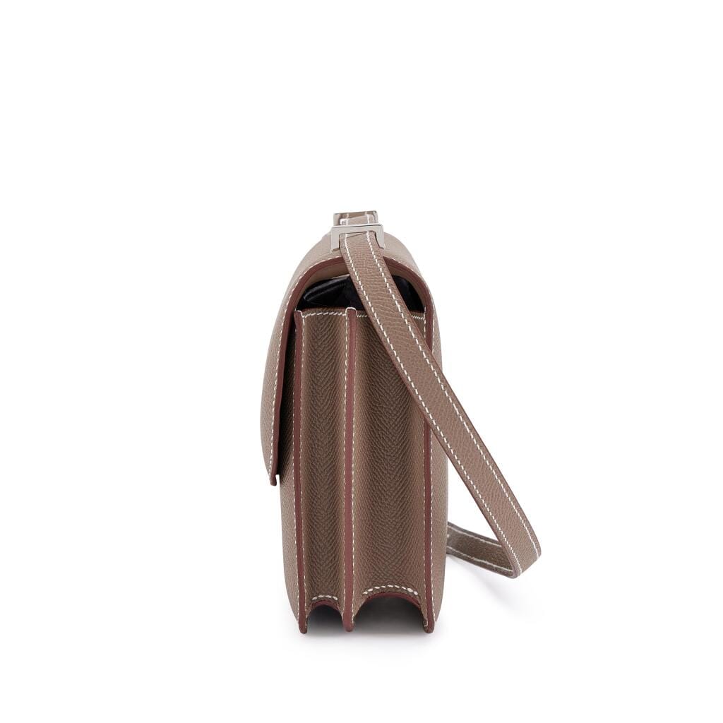 Etoupe Epsom Mini Constance 18 Palladium Hardware, 2026