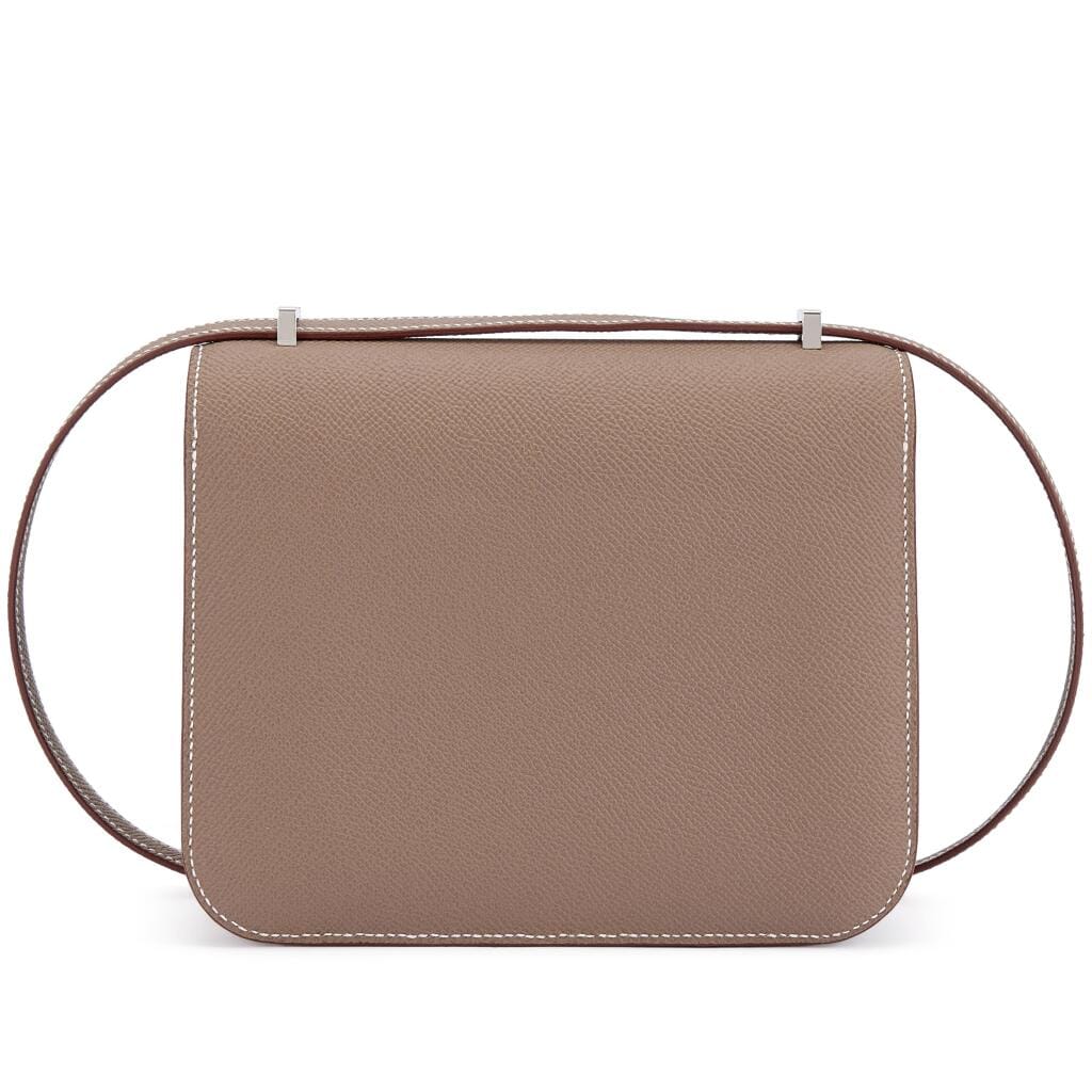 Etoupe Epsom Mini Constance 18 Palladium Hardware, 2026
