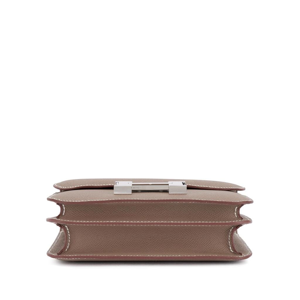 Etoupe Epsom Mini Constance 18 Palladium Hardware, 2026