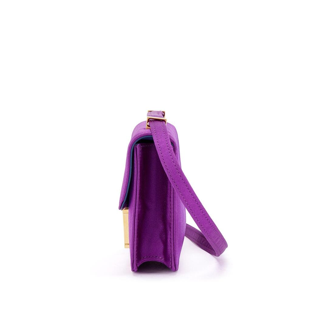 Limited Edition Ultraviolet Satin and Bleu Saphir Micro Constance 14 Gold Hardware, 2010