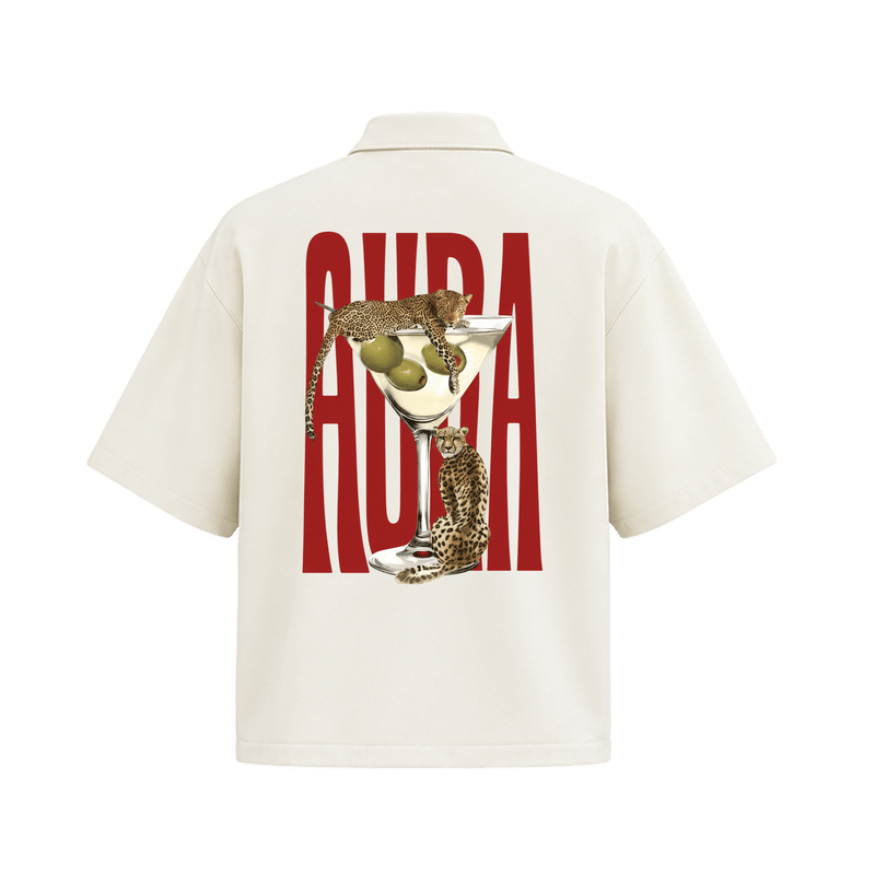 City Off Domes Aura Spirit Zipper Shirt Off White