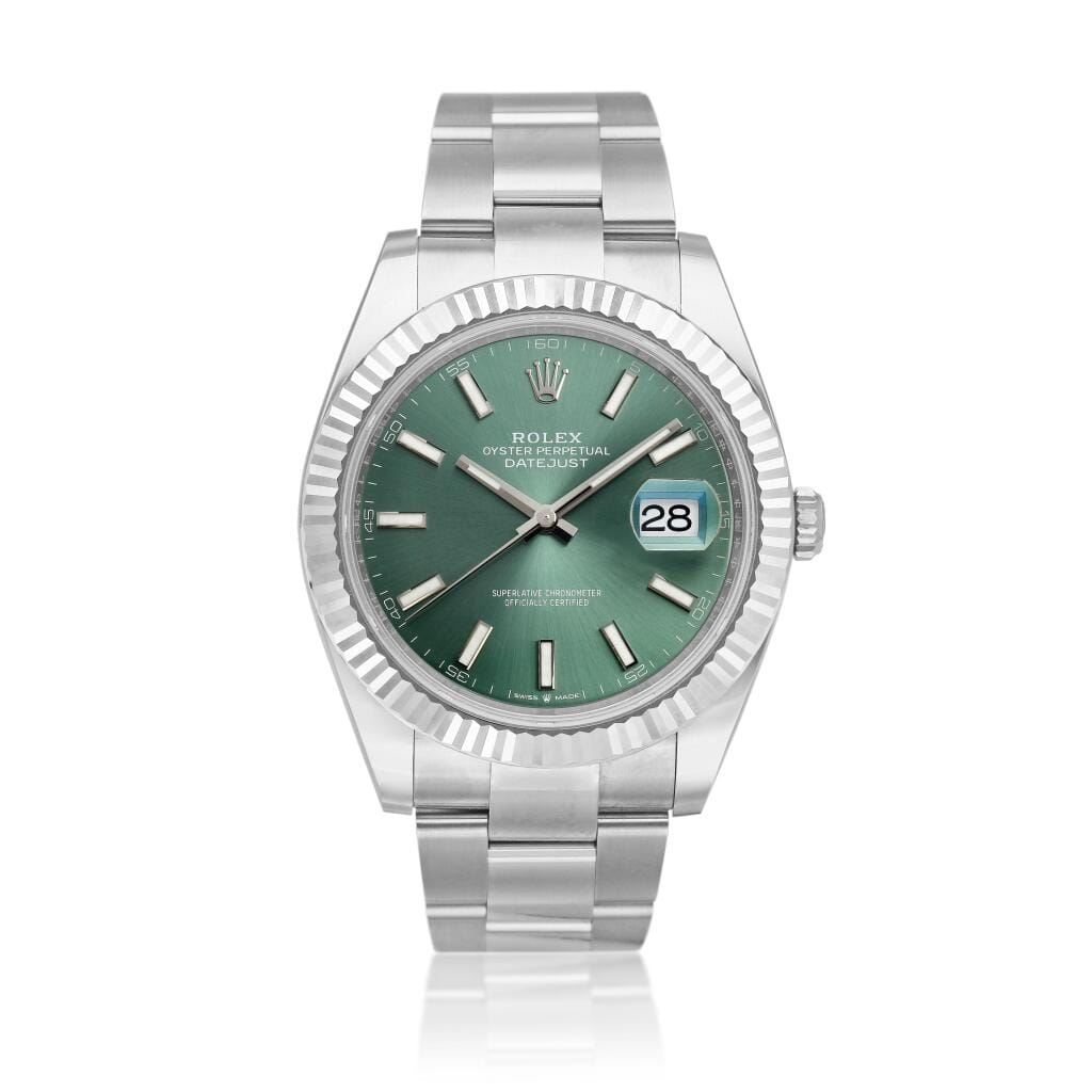 DateJust (Reference 126334). A stainless steel automatic wristwatch with date and bracelet. Circa 2023